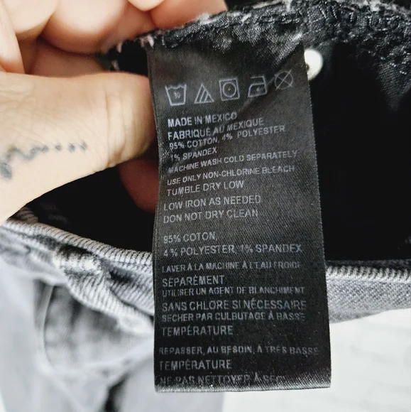 BDG UO URBAN OUTFITTERS | crop twig high rise skinny distressed frayed hem jeans - Picture 9 of 10